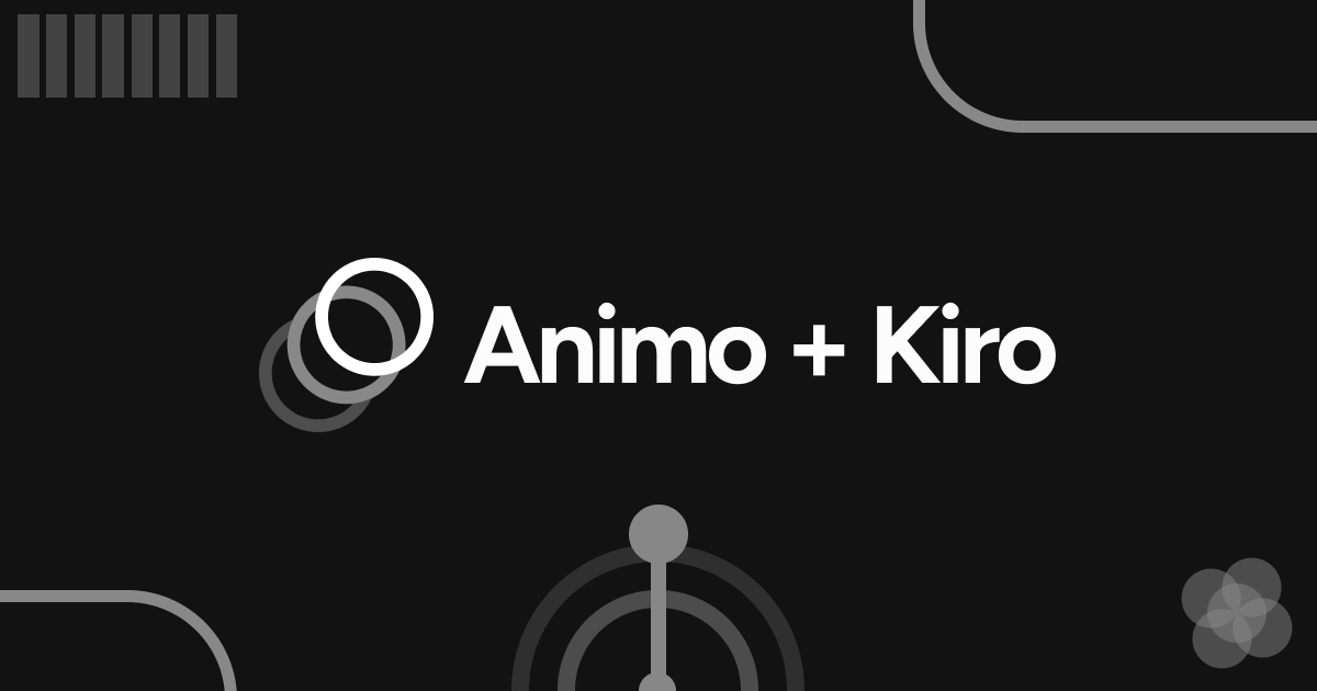 Animo for Kiro - Spec-driven development interface